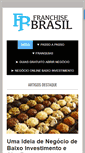 Mobile Screenshot of franchisebrasil.com